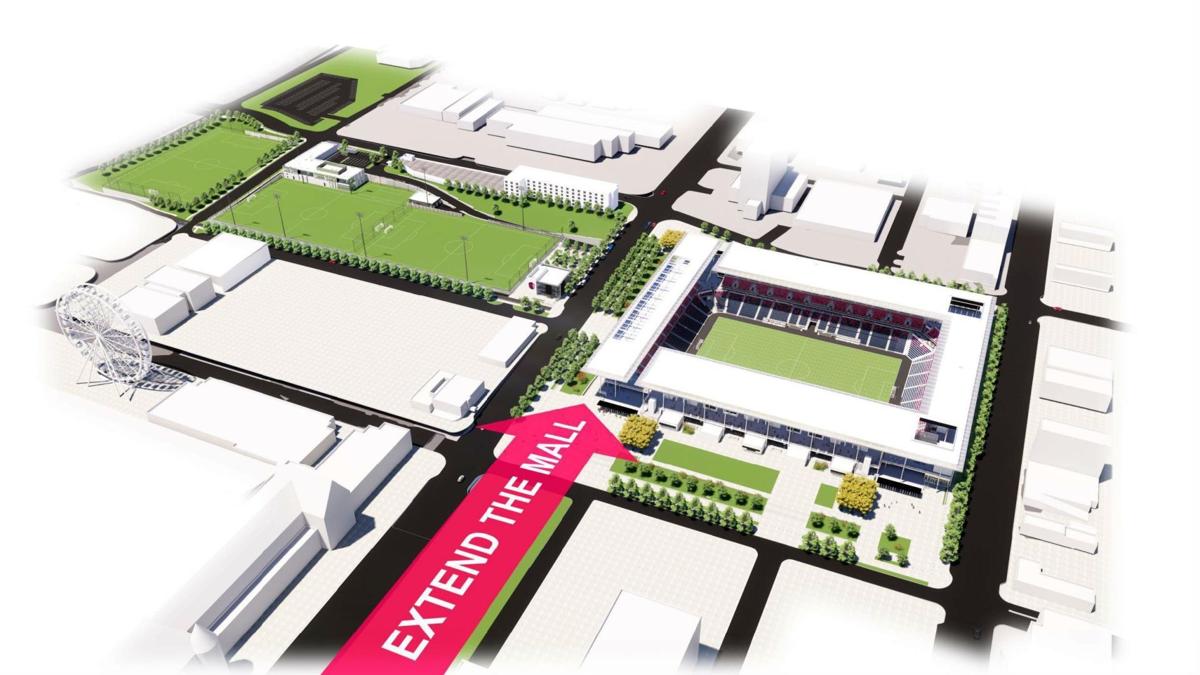 New St. Louis MLS stadium renderings show views of Arch ...