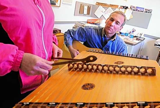 Rick deals thum dulcimers