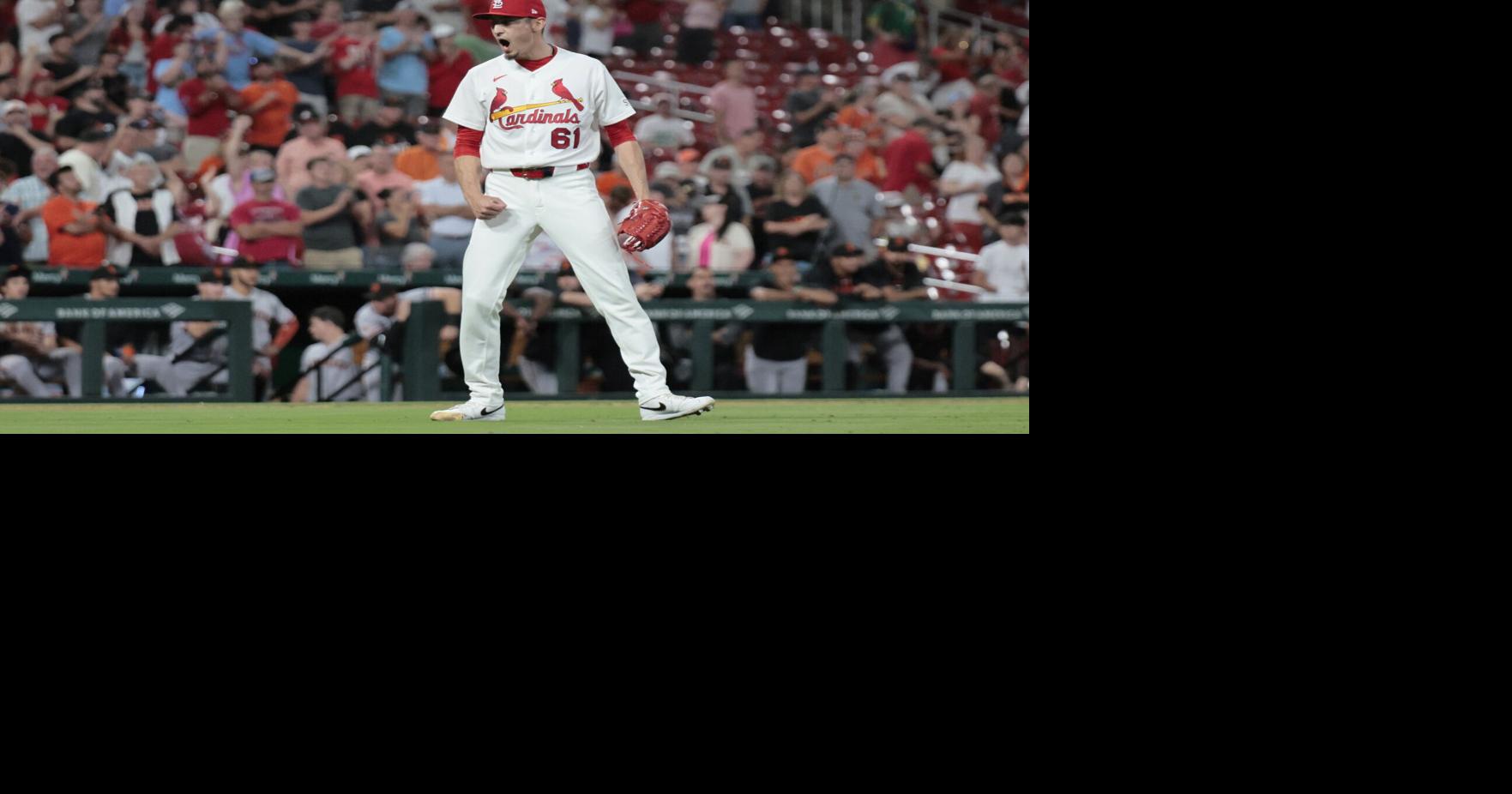Photos: Closer Riley O/Brien seals Cardinals 2-1 win over Giants