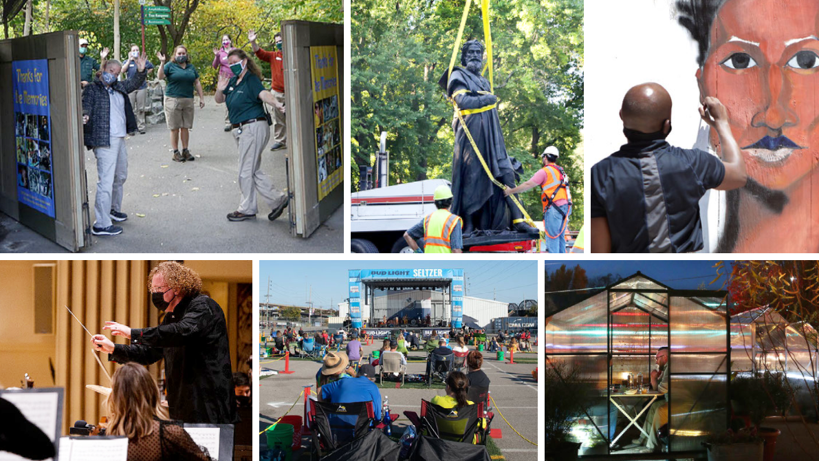 How St. Louis artists, restaurants and institutions braved a year of tragedy and transformation