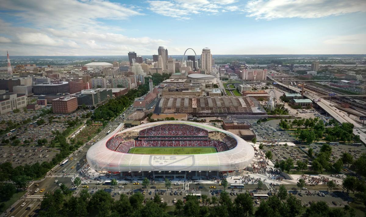 Downtown MLS stadium rendering