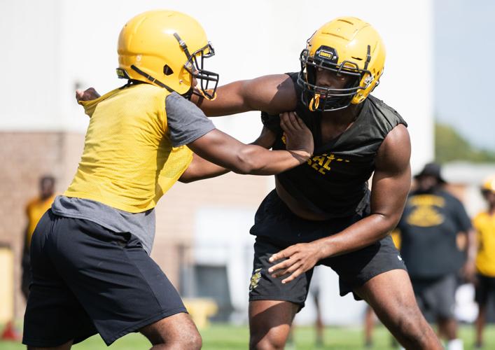 Hazelwood Central football practice