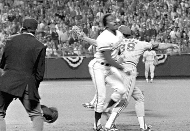 Vince Coleman and the infamous tarp 