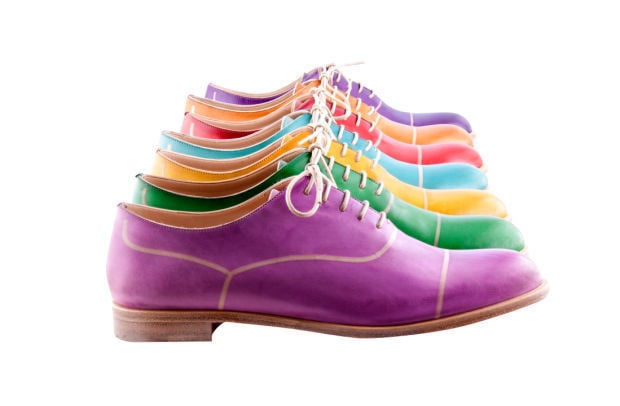 colorful oxfords