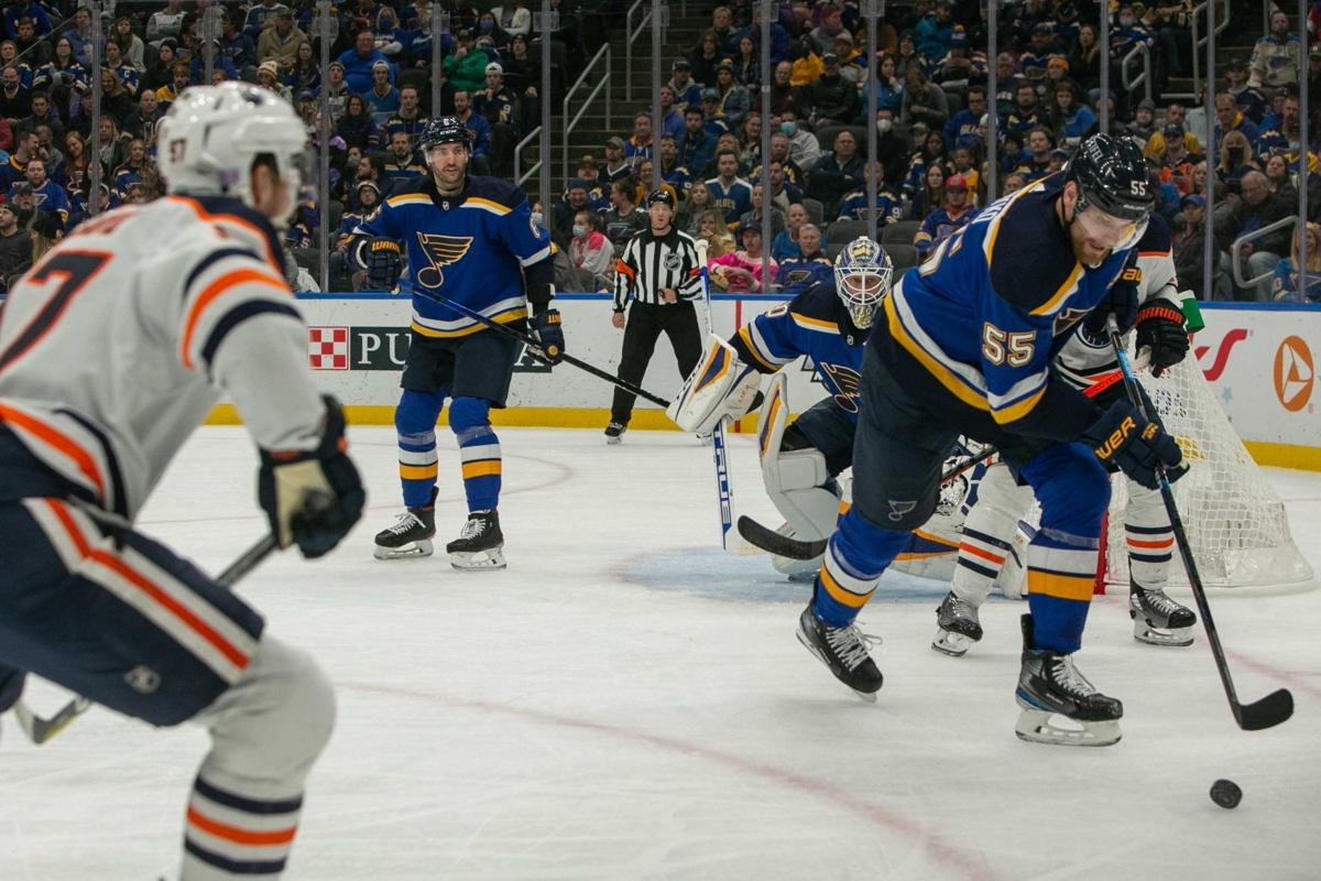 Blues lose to Oilers 5-4