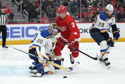 Blues Red Wings Hockey