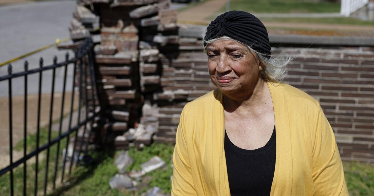 Speeding cars keep hitting her historic St. Louis home. She's fed up.