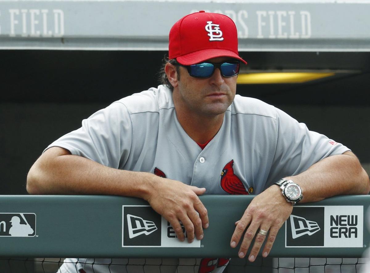 Image result for mike matheny dugout