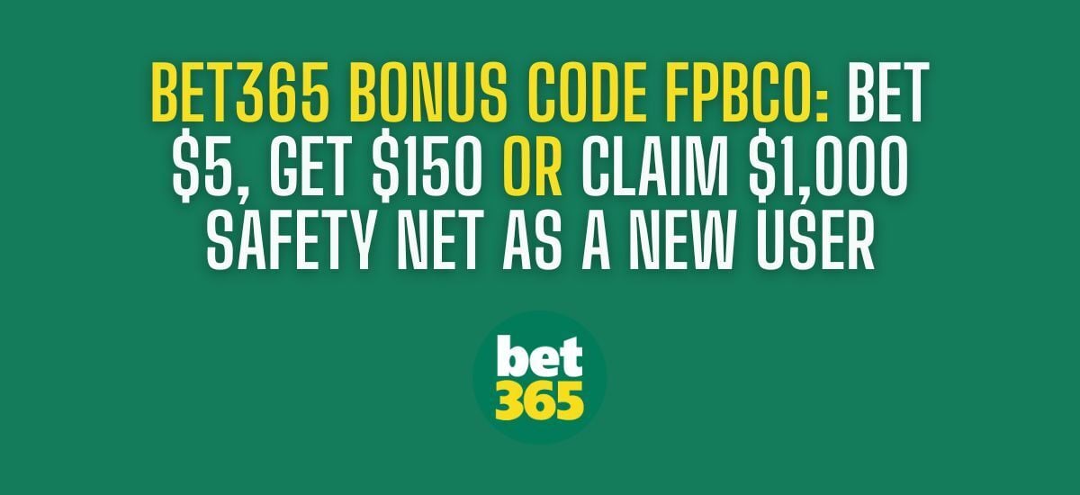 Bet365 bonus code FPBCO for MLB betting: $150 bonus