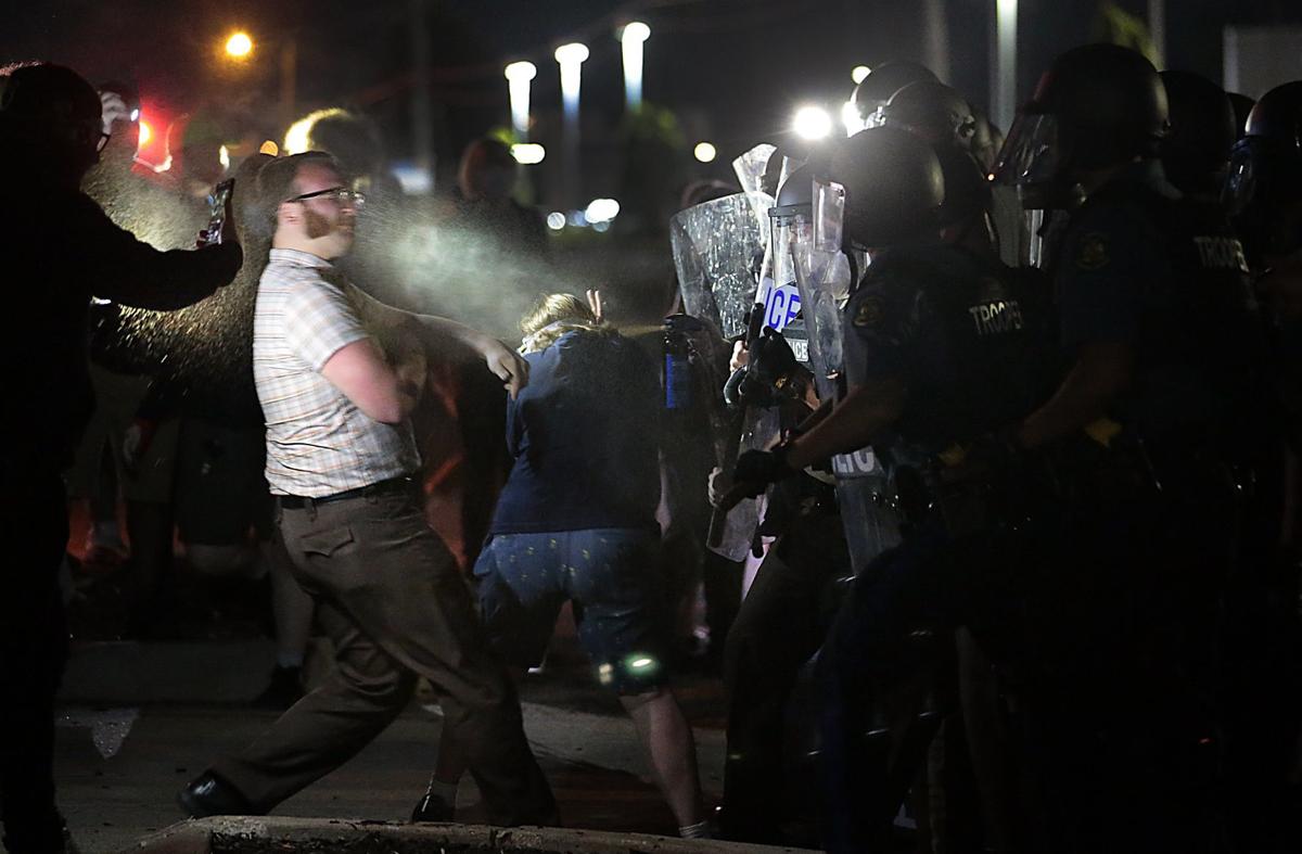 Two Arrested Outside Florissant Police Department Over Painting