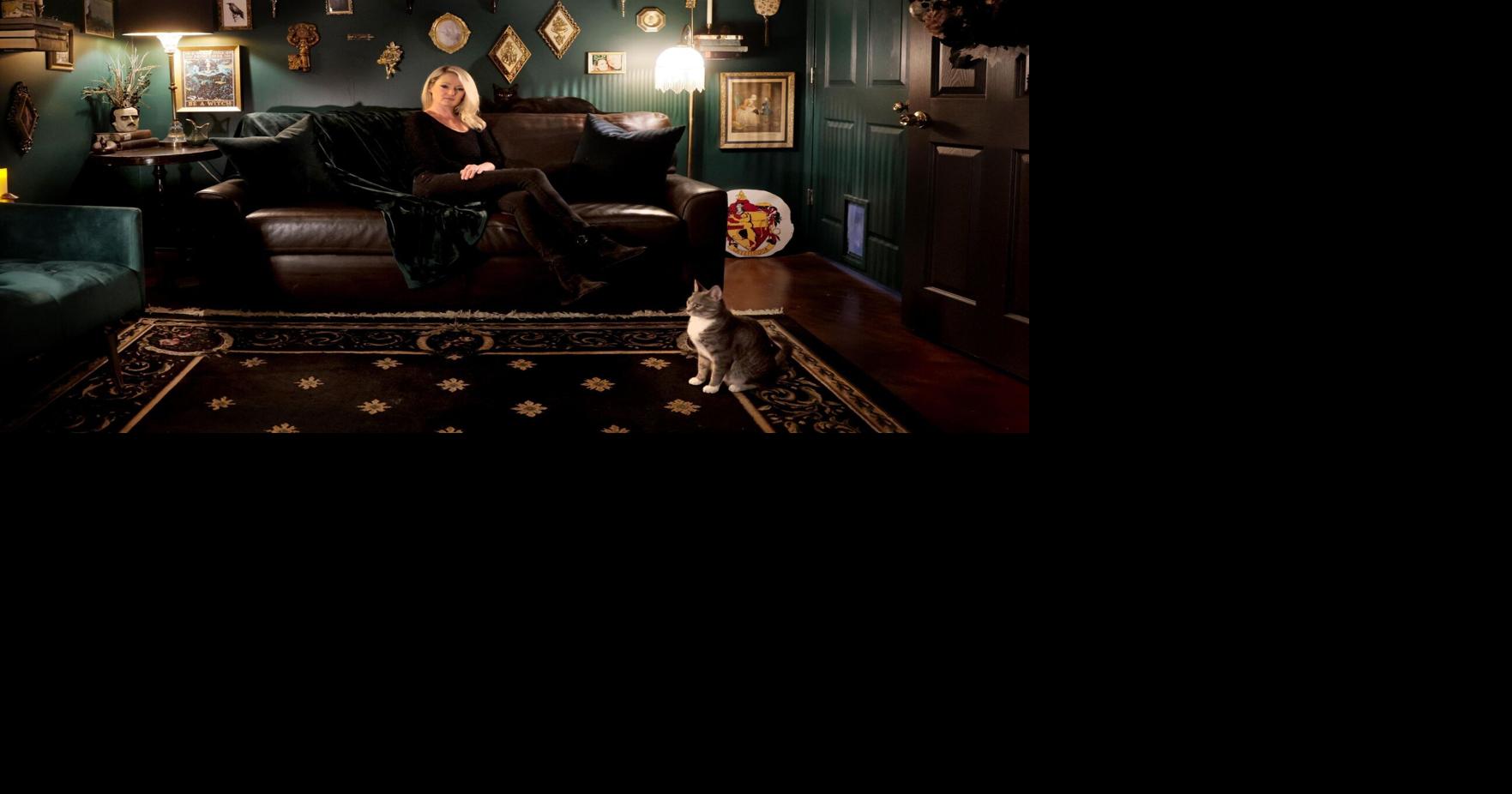 The main floor is comfy-cozy with most rooms light and airy. The finished lower level, the speakeasy, which she calls the Uncommon Room, reads as dark and mysterious.