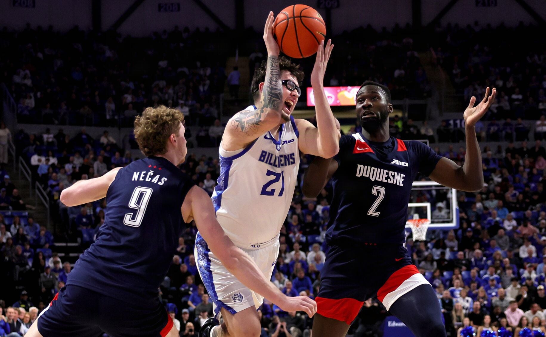stltoday.com - Katie Kull | Post-Dispatch - SLU basketball star Robbie Avila files suit to return for Billikens