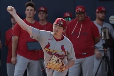 Cardinals Sunday workout and game against Houston Astros