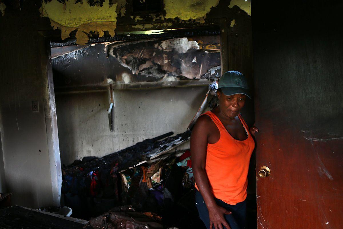 Seven families escape apartment fire in East St. Louis