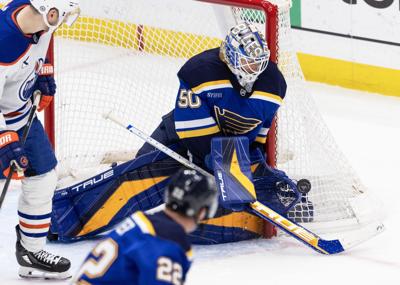 Blues take on the Oilers
