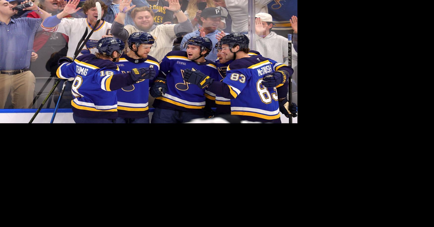 BLUES VS. BRUINS | THURSDAY'S GAME Philip Broberg, Robert Thomas shine in Blues' 4-1 win over Bruins