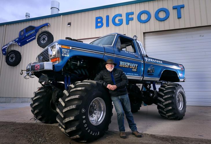 Bigfoot monster truck in Pacific