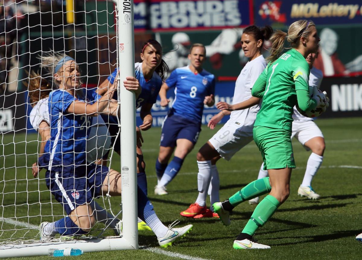 U.S. women's soccer team wins over New Zealand at Busch Stadium Pictures