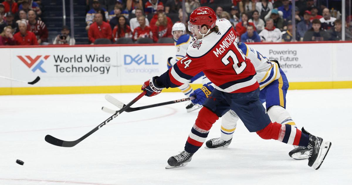 Connor McMichael looks to bring all-around game to Blues' middle-six after trade to St. Louis