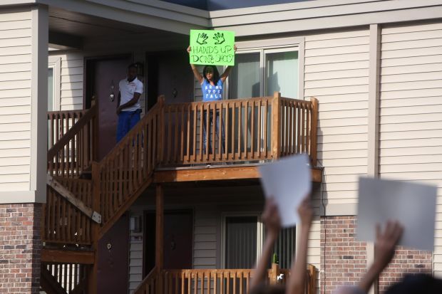 Press conference in Ferguson