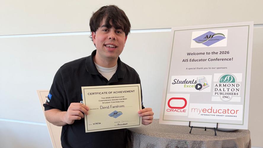 Accounting student David Farnham reaping rewards from his decision to transfer to UMSL