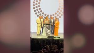 Loryn Nalic accepts James Beard Award for Best Chef: Midwest