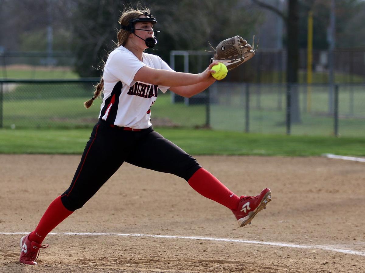 Alton Marquette 2 Highland 1 Softball Spring Stltoday Com