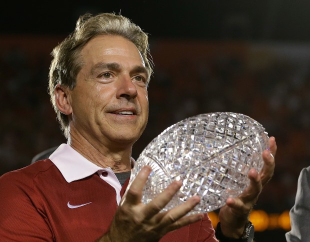 Nick Saban's Alabama football gameday polos ranked 