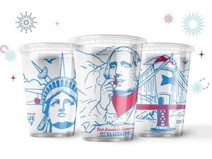 Red white and blue-themed foods, deals for America's 250th