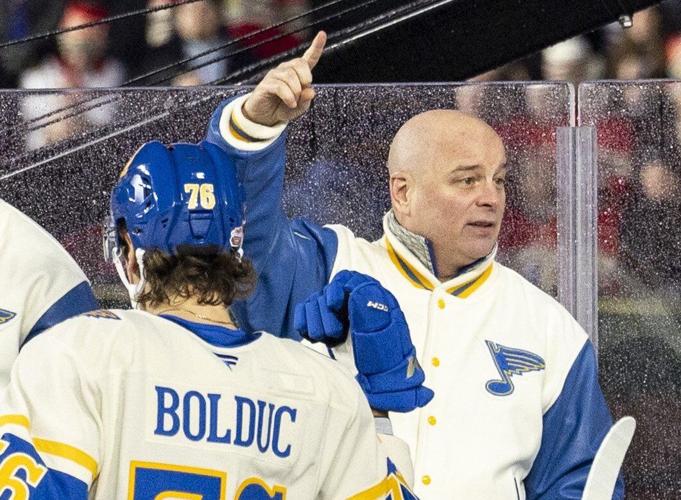 The Blues and Blackhawks take Wrigley Field for the Winter Classic