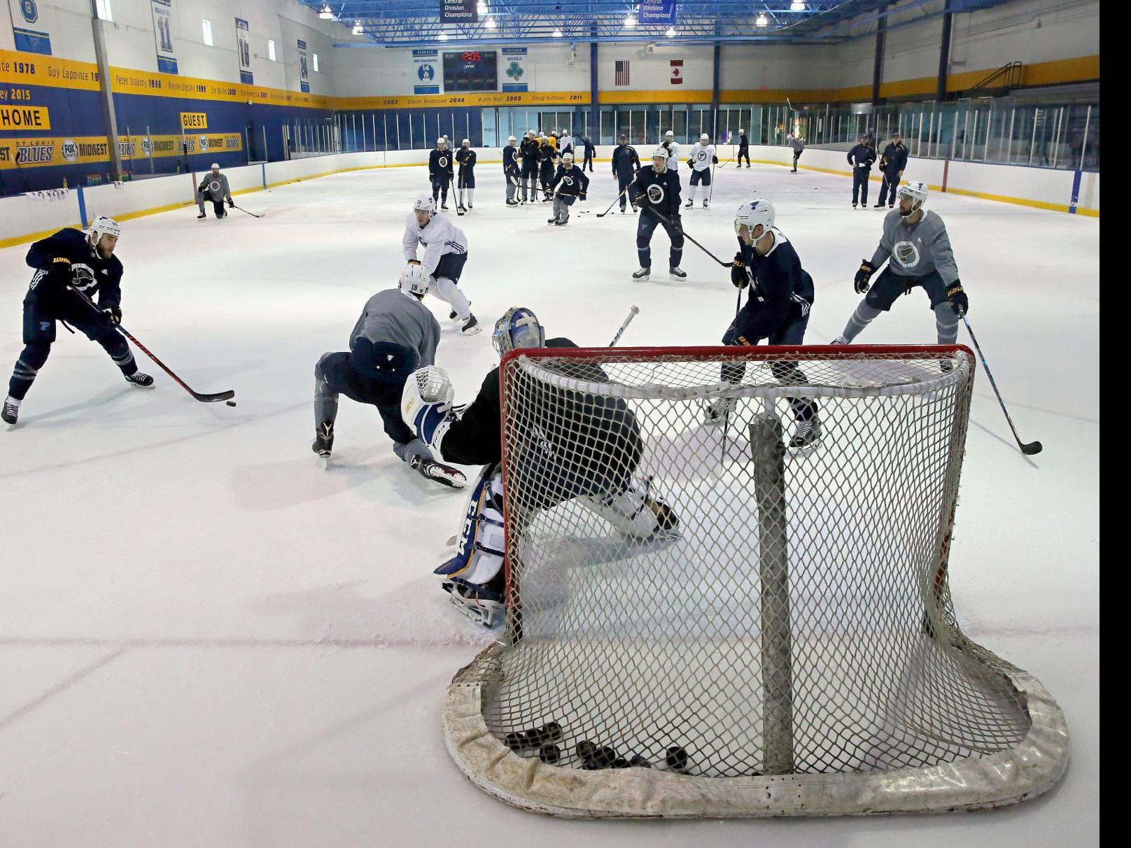 Get Wallpaper For Only The Second Time This Season Blues Practice With Fully Healthy Team St Louis Blues Stltoday Com For Android Free