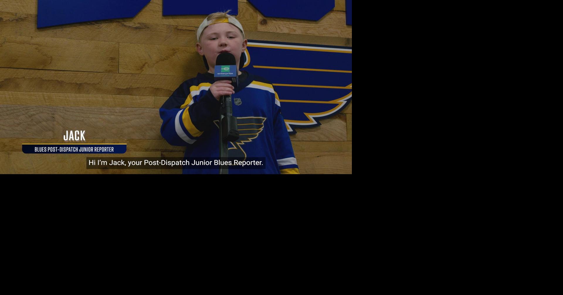 Blues Junior Reporter: Jack talks Hall of Famers