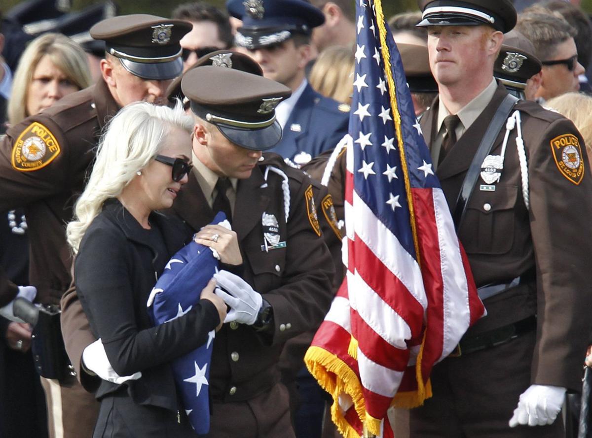 Images from the funeral for St. Louis County Officer Blake Snyder ...