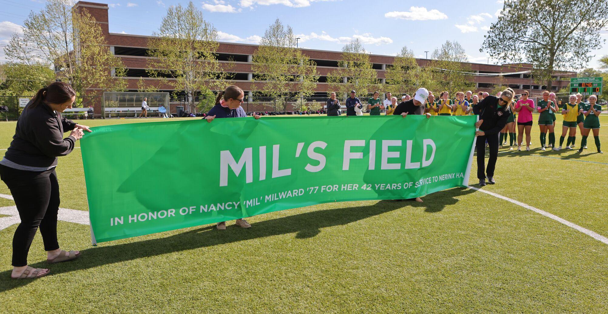 Nerinx Hall comes up big on #39 Mil Day #39 with shutout of Visitation