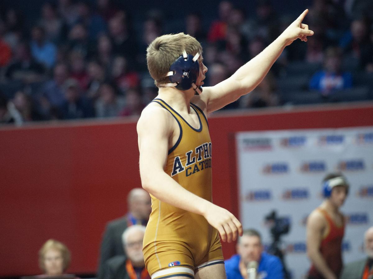 Althoff's Kristoff completes state title quest with huge effort