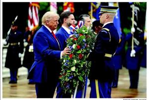 US LEADERS MARK MEMORIAL DAY