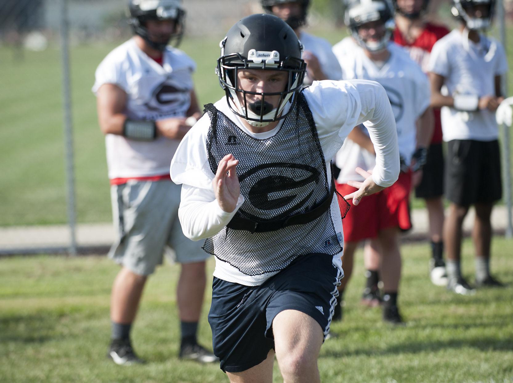 Granite City football practice High School Football