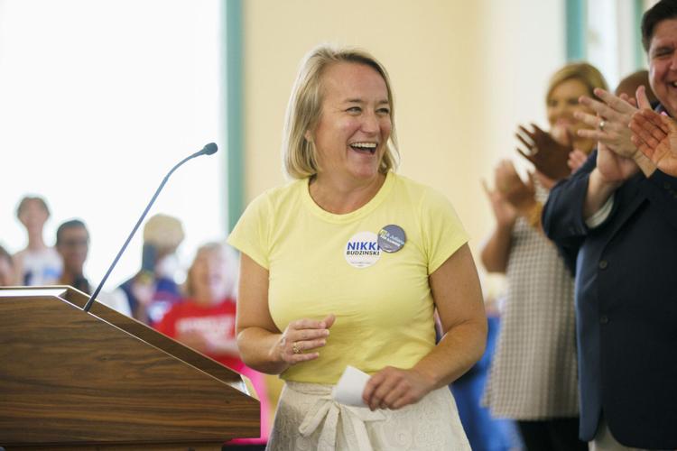 U.S. Rep. Nikki Budzinski visits St. Louis on 'first 100 days' tour