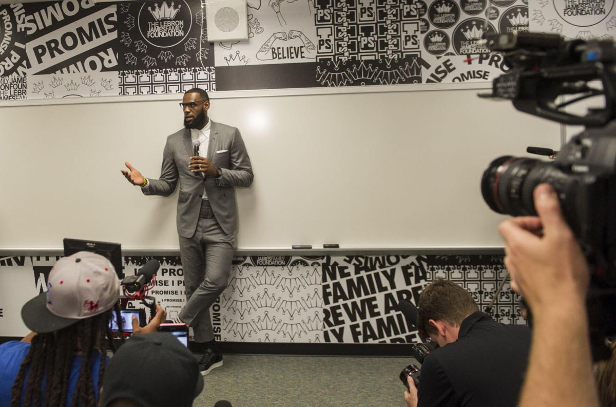 LeBron James' life takes him farther away from hometown, but his