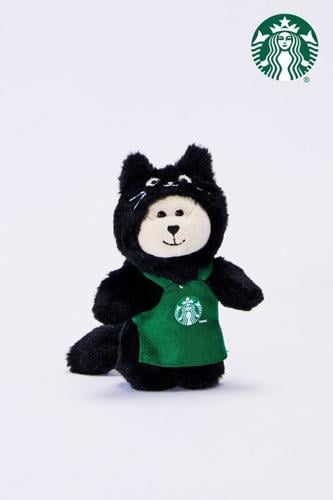 Starbucks is releasing a black cat Bearista plug bag charm for $14.95 on Sept. 15, 2026.