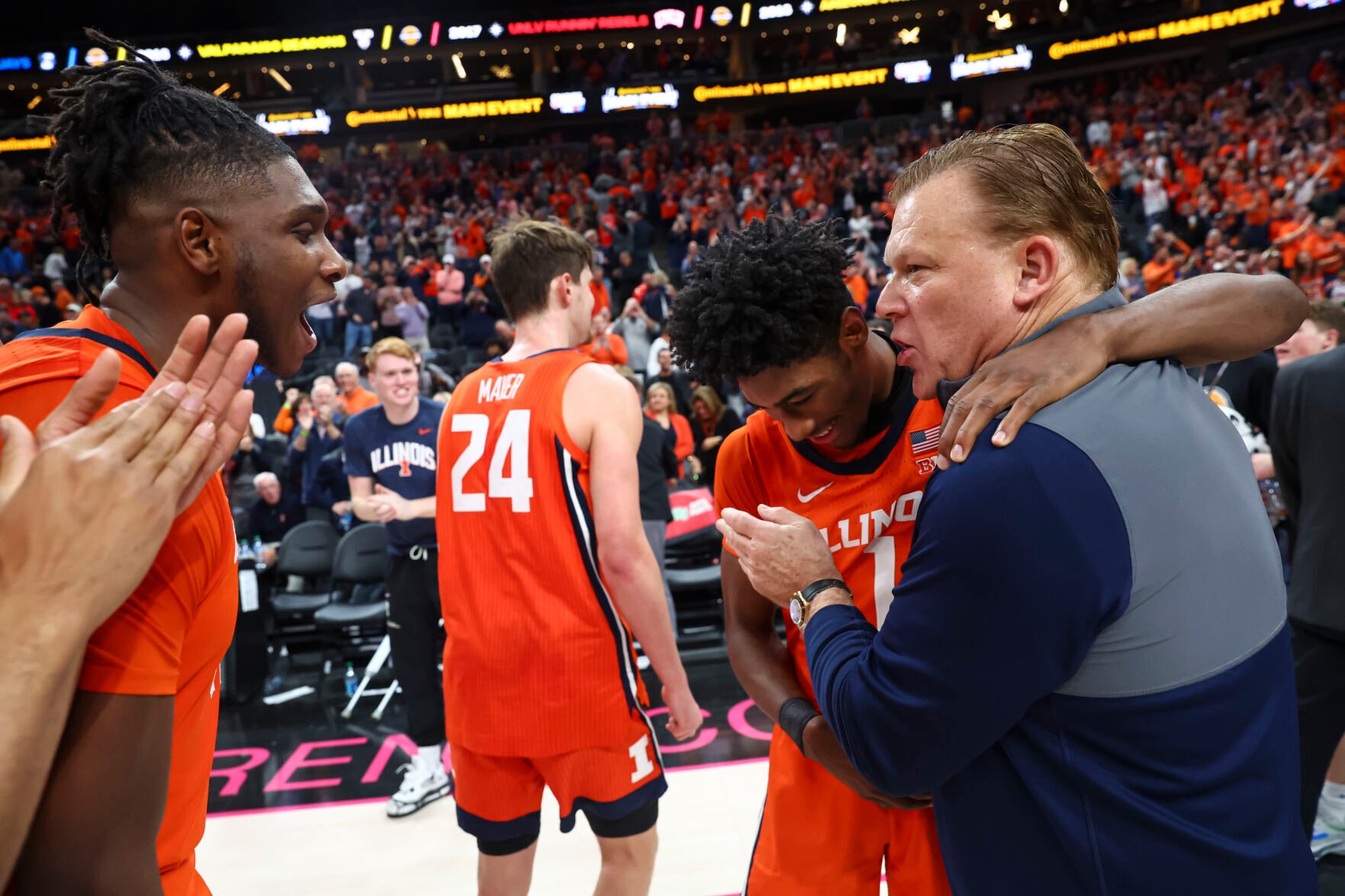 No. 19 Illinois Vs. No. 16 Virginia Basketball Betting Line, Over/under ...