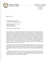 Circuit Attorney Kimberly M. Gardner's response to attorney general's letter