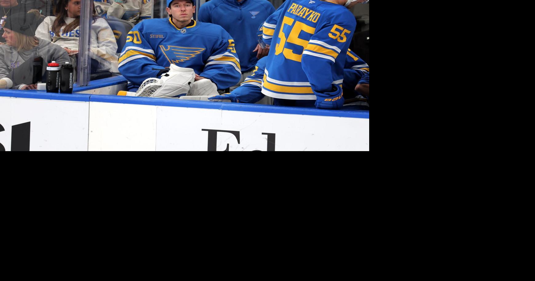 Binnington was unhappy about being pulled after allowing two goals in the opening 10 1/2 minutes on Monday, and he let Montgomery know about it.