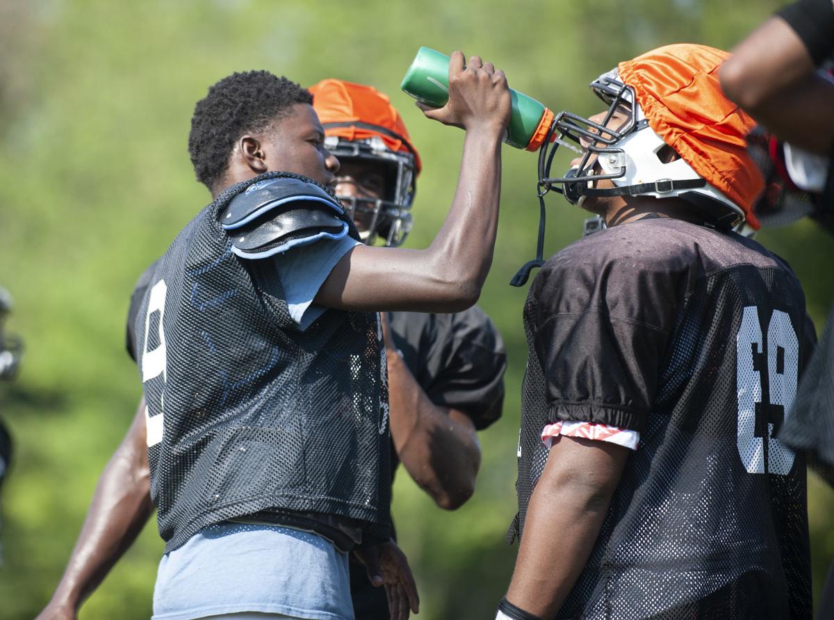University City football practice
