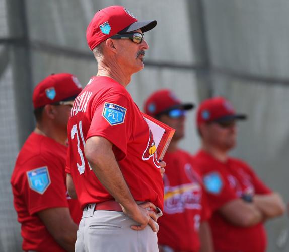 Photos Cardinals open camp with pitchers throwing first bullpen session