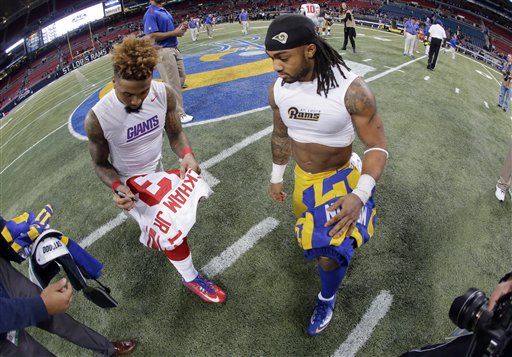 Tre Mason, Odell Beckham Jr.