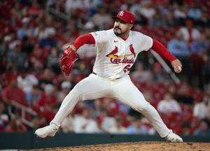 The St. Louis Cardinals return to Busch Stadium to play the Arizona Diamondbacks