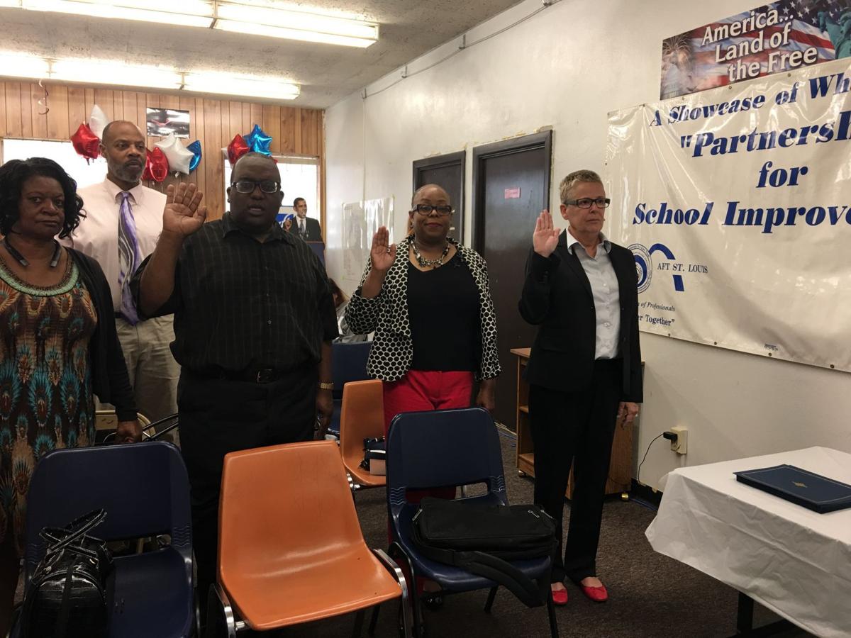Newcomer sworn in as president of St. Louis teachers union