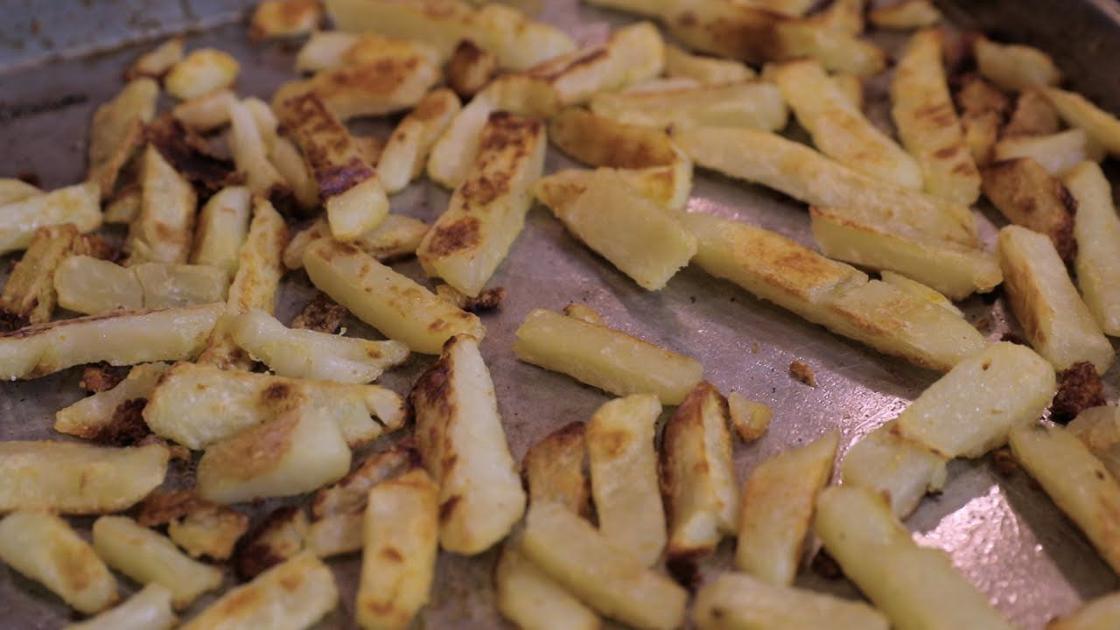 Prep School Baked fries that may even be better than fried ones Food and cooking