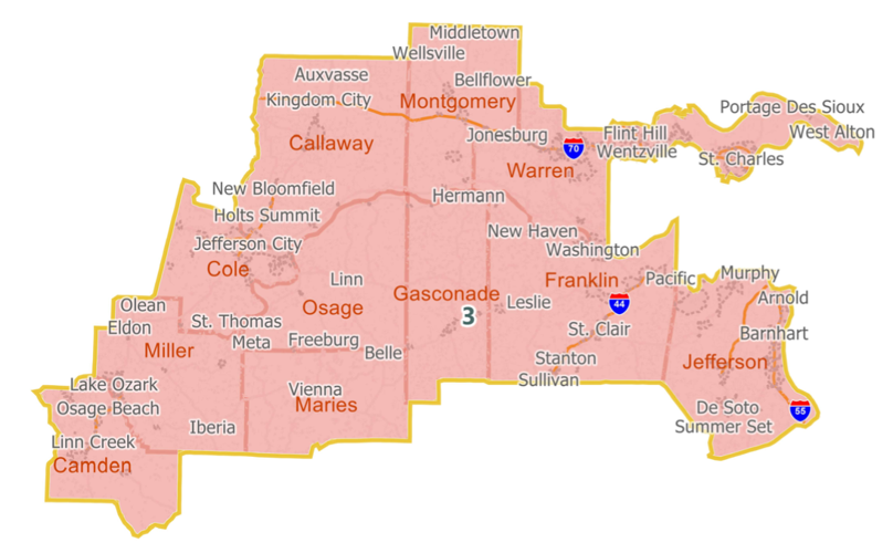 Republicans unveil first draft of new Missouri congressional districts